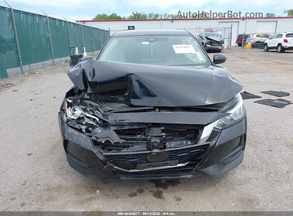 3N1AB8CV0NY210456 2022 NISSAN SENTRA Black Սարքավորումների վահանակի տեսք