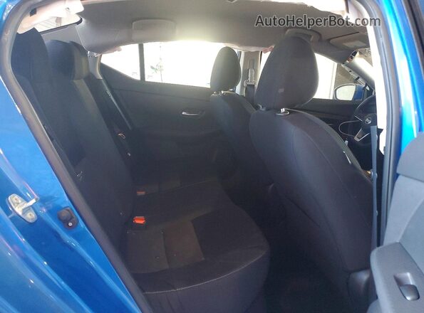 3N1AB8CV0PY239166 2023 NISSAN SENTRA Blue Widok tylnych siedzeń