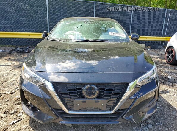 3N1AB8CV0PY245095 2023 NISSAN SENTRA Black Դիմացի տեսք
