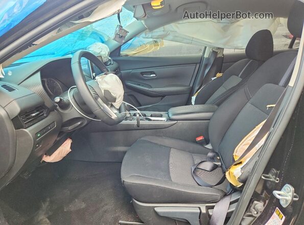 3N1AB8CV0PY245095 2023 NISSAN SENTRA Black Սալոնի դիմացի տեսք