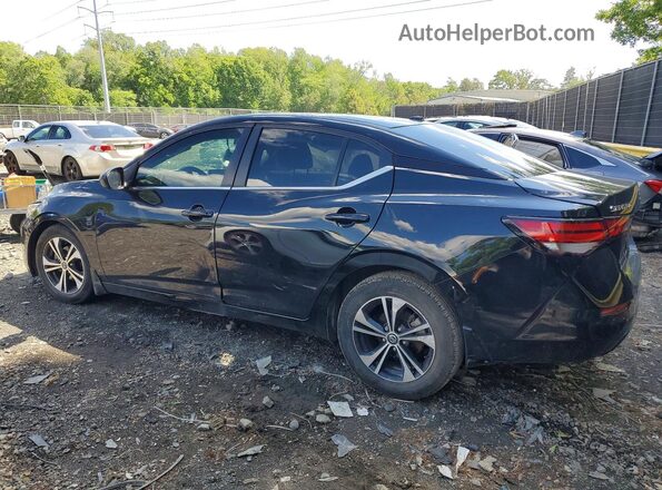 3N1AB8CV0PY245095 2023 NISSAN SENTRA Black Հետևի ձախ