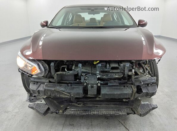 3N1AB8CV0PY245100 2023 NISSAN SENTRA Burgundy Vista frontal