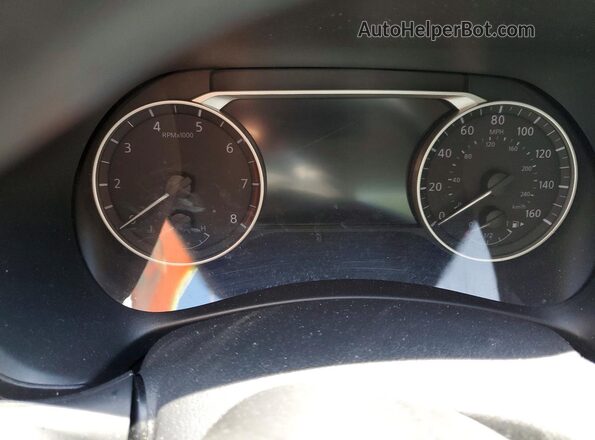3N1AB8CV0PY257487 2023 NISSAN SENTRA Черный Вид щитка приборов