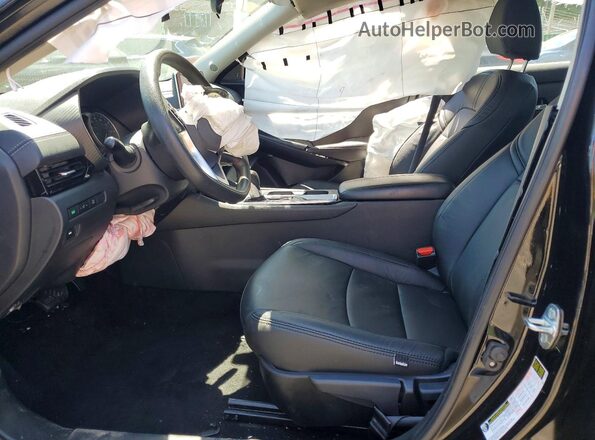 3N1AB8CV0PY257487 2023 NISSAN SENTRA Черный Вид салона спереди