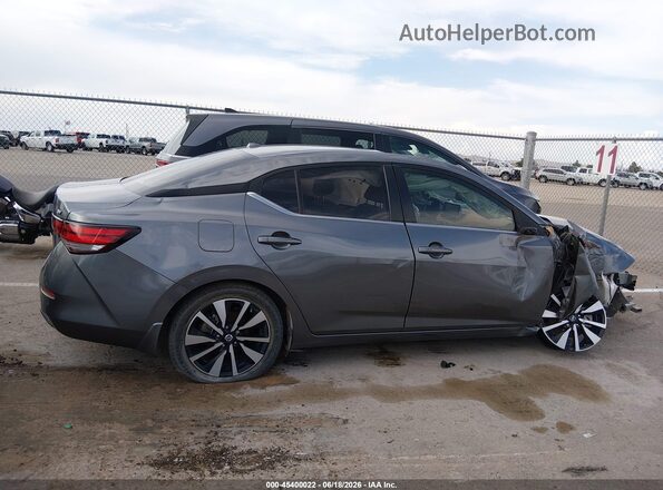 3N1AB8CV0PY259997 2023 NISSAN SENTRA Gray Вид щитка приладів