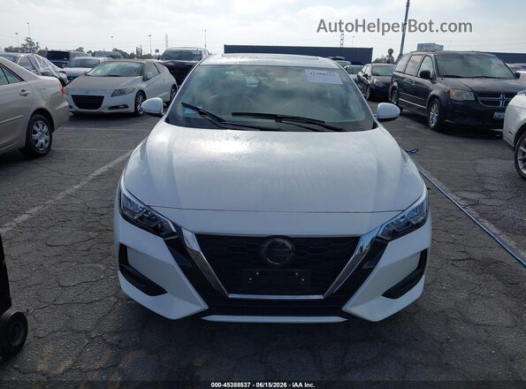 3N1AB8CV0PY274161 2023 NISSAN SENTRA White Instrument cluster view