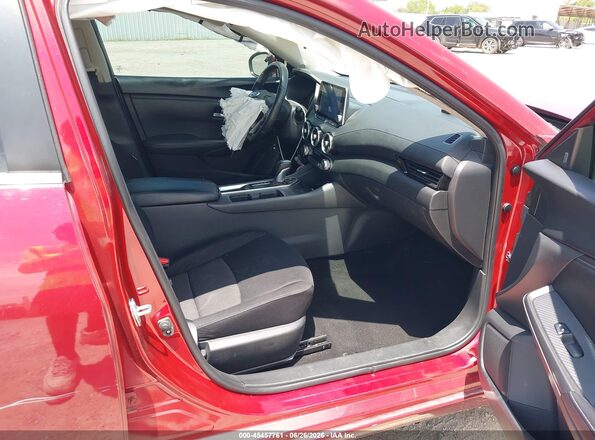 3N1AB8CV0PY279456 2023 NISSAN SENTRA Red Вид салону спереду