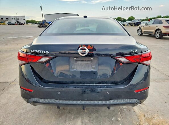 3N1AB8CV0PY280512 2023 NISSAN SENTRA Black Rear view