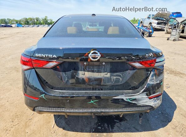 3N1AB8CV0PY283801 2023 NISSAN SENTRA Black Вид ззаду
