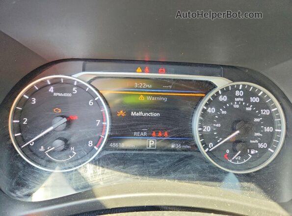 3N1AB8CV0PY283801 2023 NISSAN SENTRA Black Вид щитка приладів