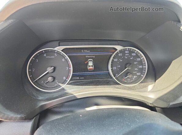 3N1AB8CV0PY296967 2023 NISSAN SENTRA Серебряный Вид щитка приборов