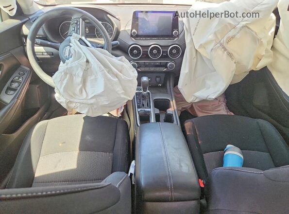 3N1AB8CV0PY296967 2023 NISSAN SENTRA Серебряный Вид панели приборов