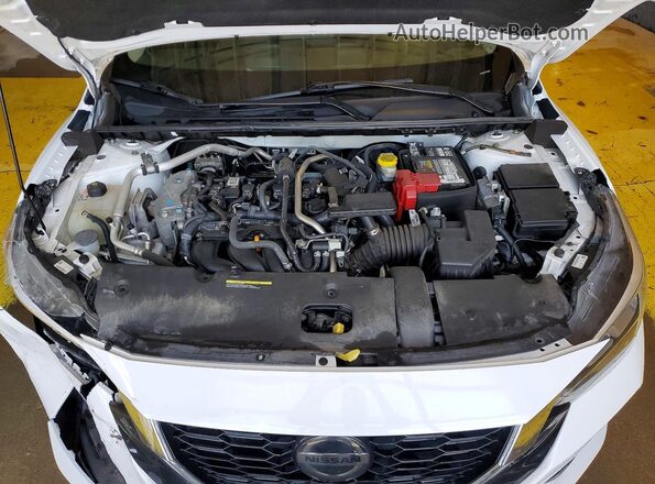 3N1AB8CV0PY298508 2023 NISSAN SENTRA White Vista interior trasera