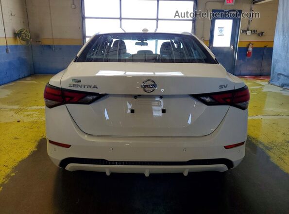 3N1AB8CV0PY298508 2023 NISSAN SENTRA White Vista trasera