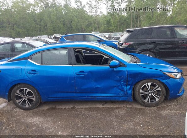 3N1AB8CV0PY299867 2023 NISSAN SENTRA Blue წინა ხედი