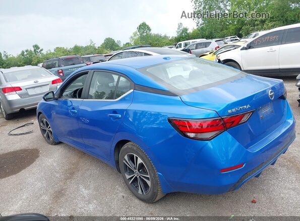 3N1AB8CV0PY299867 2023 NISSAN SENTRA Blue უკანა მარცხენა