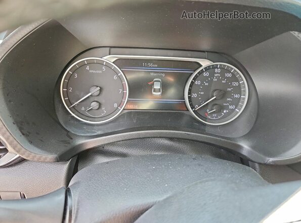 3N1AB8CV0RY217347 2024 NISSAN SENTRA White ხელსაწყოთა პანელის ხედი