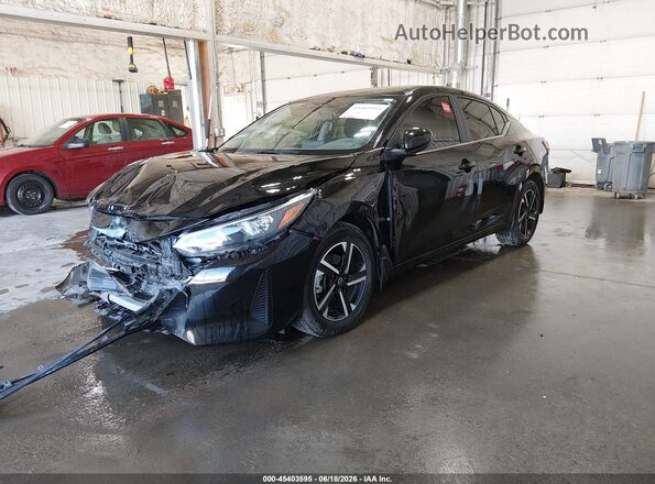 3N1AB8CV0RY227361 2024 NISSAN SENTRA Black Передня ліва чверть