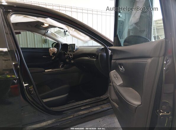3N1AB8CV0RY227361 2024 NISSAN SENTRA Black Вид салону спереду
