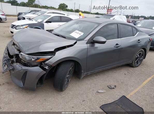3N1AB8CV0RY259999 2024 NISSAN SENTRA Gray Vista tres cuartos delantera izquierda