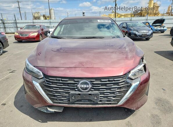 3N1AB8CV0RY275197 2024 NISSAN SENTRA Burgundy 
