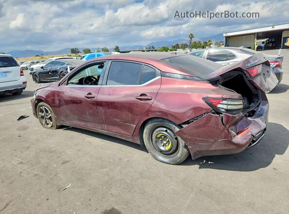 3N1AB8CV0RY275197 2024 NISSAN SENTRA Burgundy 