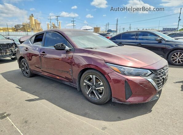 3N1AB8CV0RY275197 2024 NISSAN SENTRA Burgundy 
