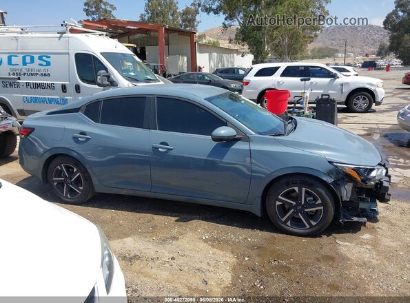 3N1AB8CV0RY295028 2024 NISSAN SENTRA Gray Widok wnętrza 360 stopni