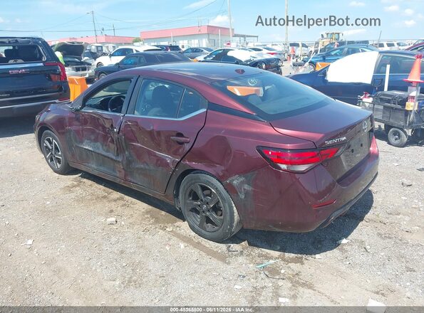 3N1AB8CV0RY300521 2024 NISSAN SENTRA Фиолетовый Задняя левая четверть