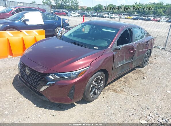 3N1AB8CV0RY300521 2024 NISSAN SENTRA Фиолетовый Передняя левая четверть