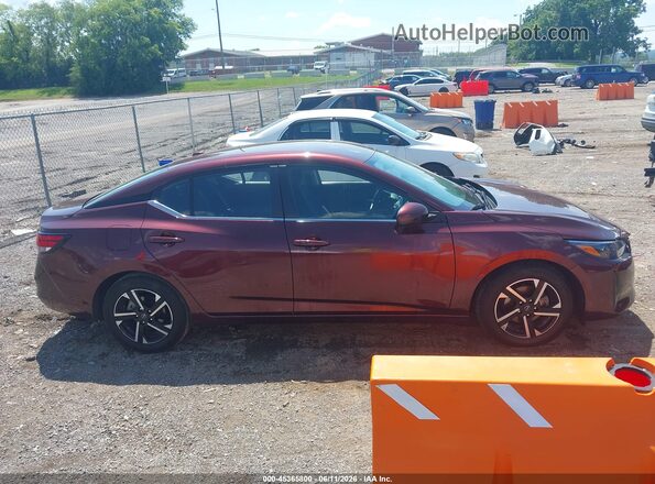 3N1AB8CV0RY300521 2024 NISSAN SENTRA Фиолетовый Вид задней части салона