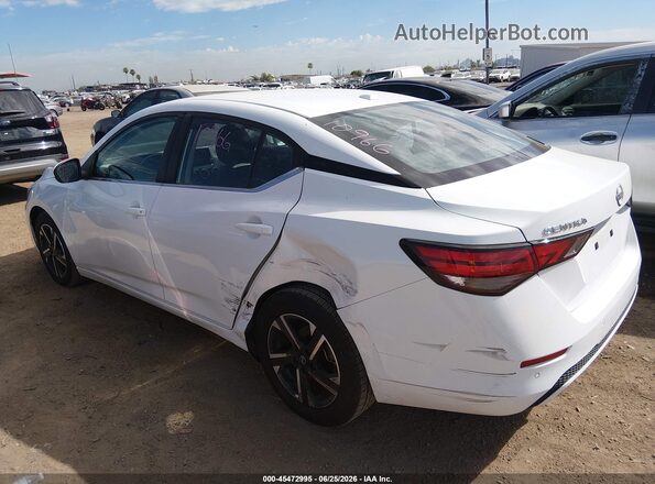 3N1AB8CV0RY337021 2024 NISSAN SENTRA White Դիմացի տեսք