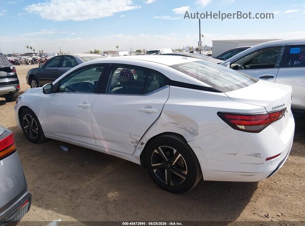 3N1AB8CV0RY337021 2024 NISSAN SENTRA White Սալոնի 360 աստիճան տեսք