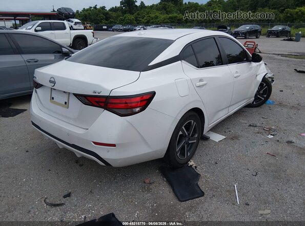 3N1AB8CV0RY351128 2024 NISSAN SENTRA White უკანა მარჯვენა