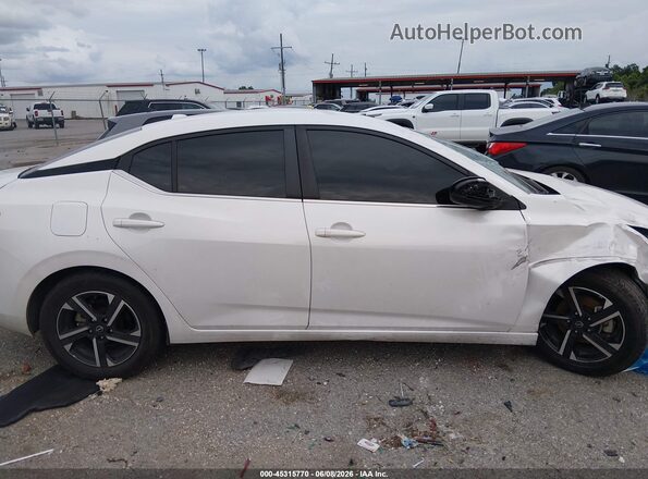 3N1AB8CV0RY351128 2024 NISSAN SENTRA White უკანა სალონის ხედი