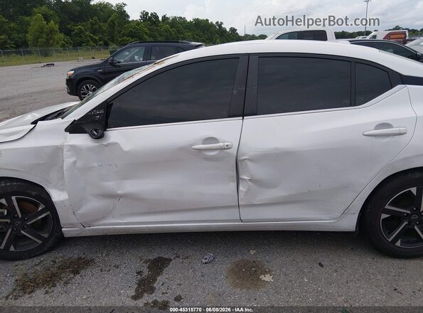 3N1AB8CV0RY351128 2024 NISSAN SENTRA White სალონის 360-გრადუსიანი ხედი