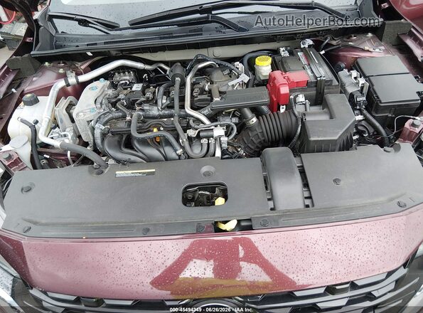 3N1AB8CV0RY365515 2024 NISSAN SENTRA Burgundy Вид ззаду