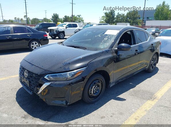 3N1AB8CV0SY267932 2025 NISSAN SENTRA Black Передня ліва чверть
