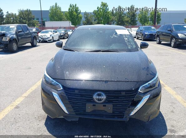 3N1AB8CV0SY267932 2025 NISSAN SENTRA Black Вид щитка приладів