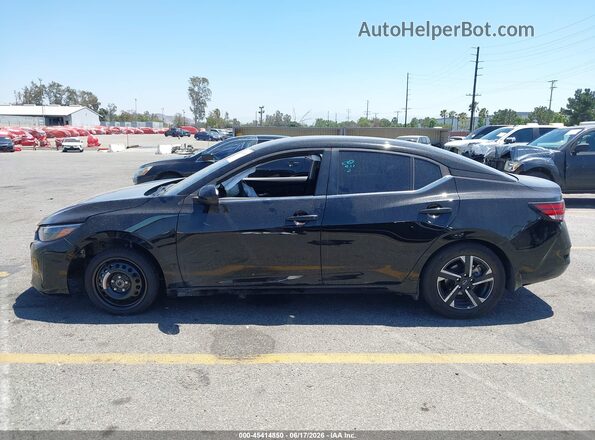 3N1AB8CV0SY267932 2025 NISSAN SENTRA Black Панорамний вид салону 360°