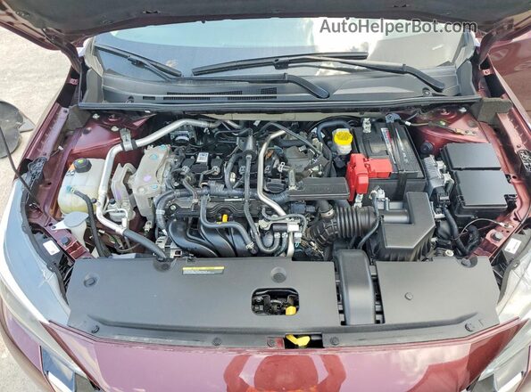 3N1AB8CV0SY290806 2025 NISSAN SENTRA Бордовый Вид задней части салона