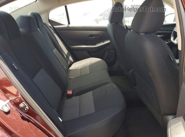 3N1AB8CV0SY290806 2025 NISSAN SENTRA Бордовый Вид задних сидений