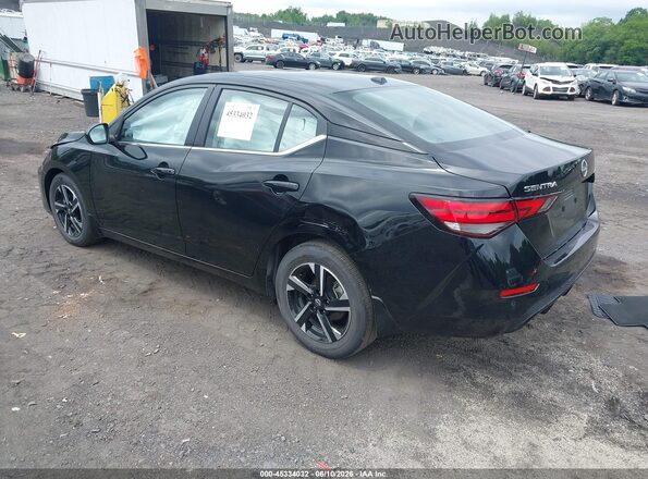 3N1AB8CV0SY335890 2025 NISSAN SENTRA Black Задня ліва чверть