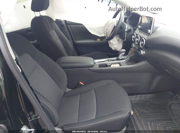 3N1AB8CV0SY335890 2025 NISSAN SENTRA Black Вид салону спереду