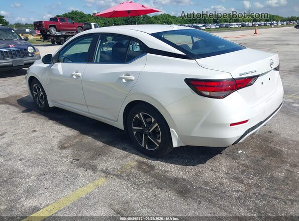 3N1AB8CV0SY341026 2025 NISSAN SENTRA White უკანა მარცხენა