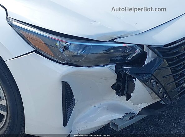 3N1AB8CV0SY341026 2025 NISSAN SENTRA White წინა ხედი