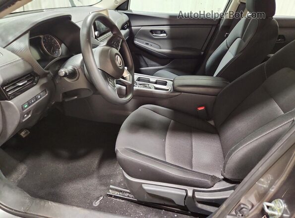 3N1AB8CV0SY360708 2025 NISSAN SENTRA Gray Вид салону спереду