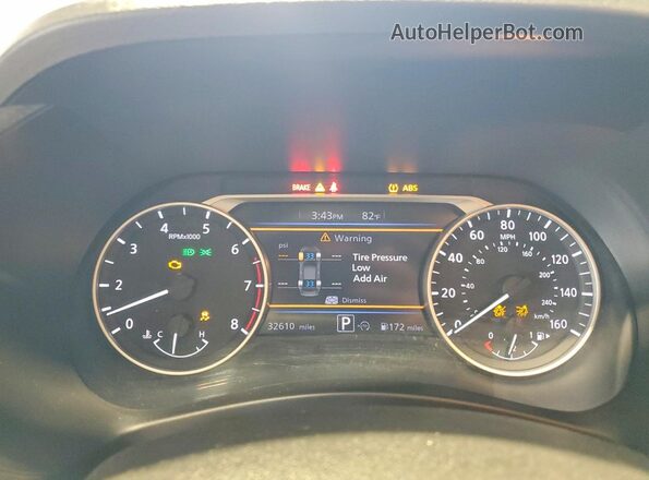 3N1AB8CV0SY364970 2025 NISSAN SENTRA Gray Vista del cuadro de instrumentos