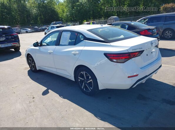 3N1AB8CV0SY405632 2025 NISSAN SENTRA White Задня ліва чверть