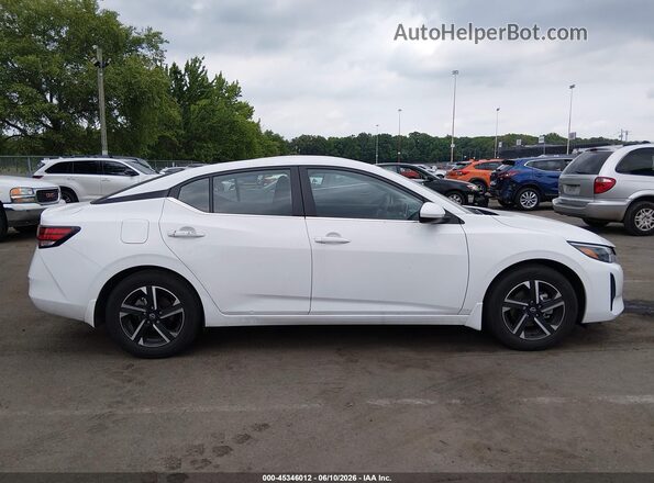 3N1AB8CV0SY408787 2025 NISSAN SENTRA White Вид задньої частини салону